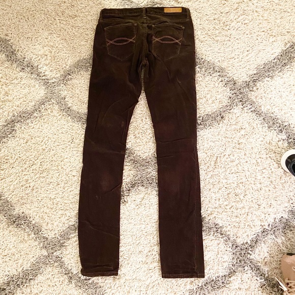 Abercrombie & Fitch Skinny Cords vintage chocolate brown - Picture 2 of 7